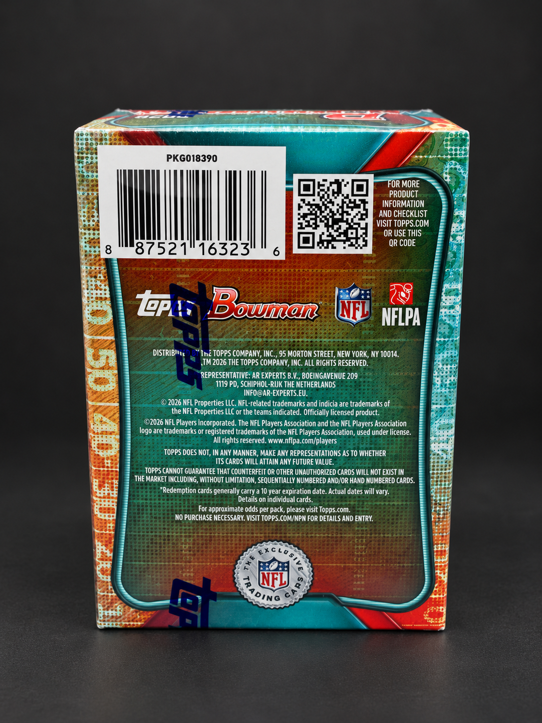 2026 Bowman Football Value Box