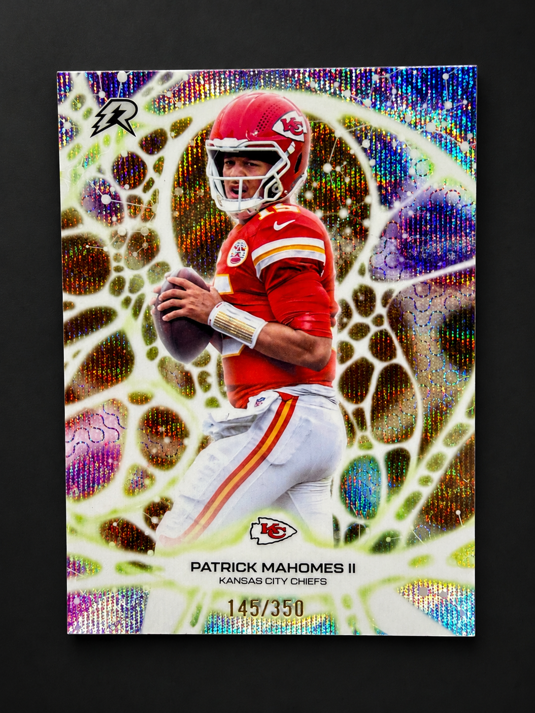 2025 Topps Resurgence Patrick Mahomes II Protonyx Bronze Surge Refractor #/350