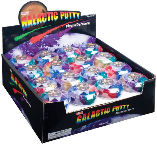 Mini Galactic Putty, Reusable, Shimmering Slime